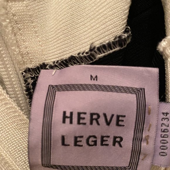 HERVE LÉGER BANDAGE DRESS - Picture 2 of 2